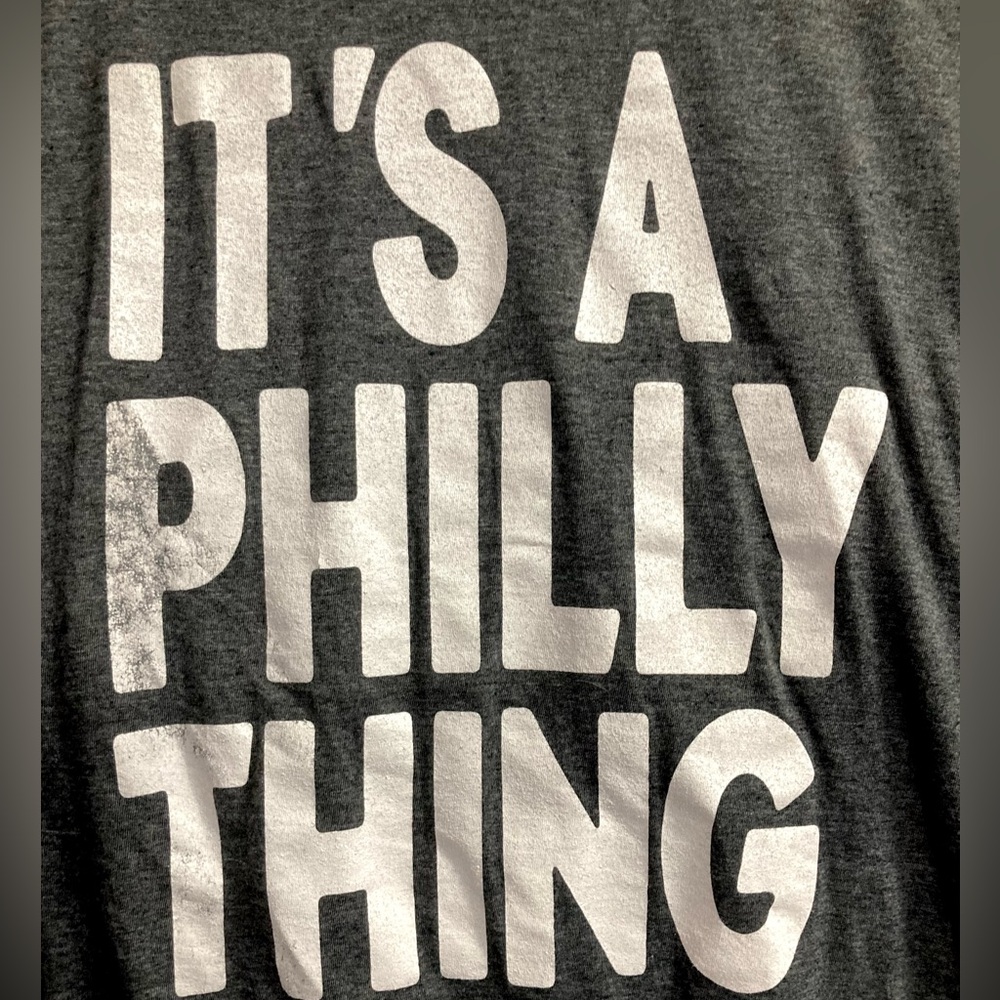 It's a Philly Thing Grey T-shirt Size XL